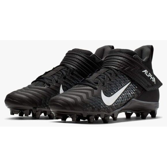 Nike Alpha Black Menace Varsity 2 Men's Football Cleat Size 12 - Picture 1 of 7